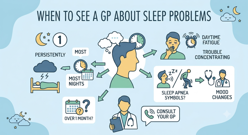 When to See a GP About Sleep Problems