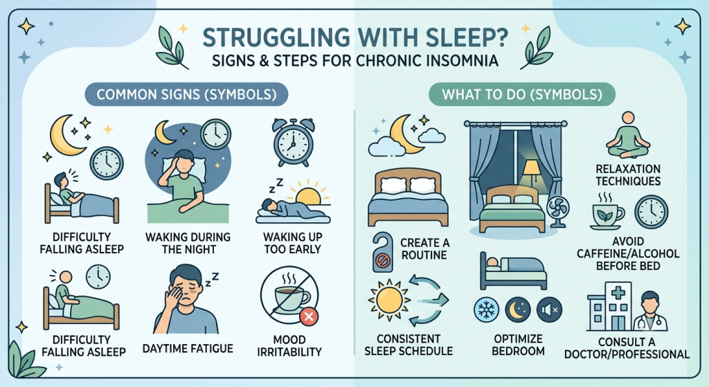 Sleeping Problems in the UK: Signs You Have Chronic Insomnia & What to Do