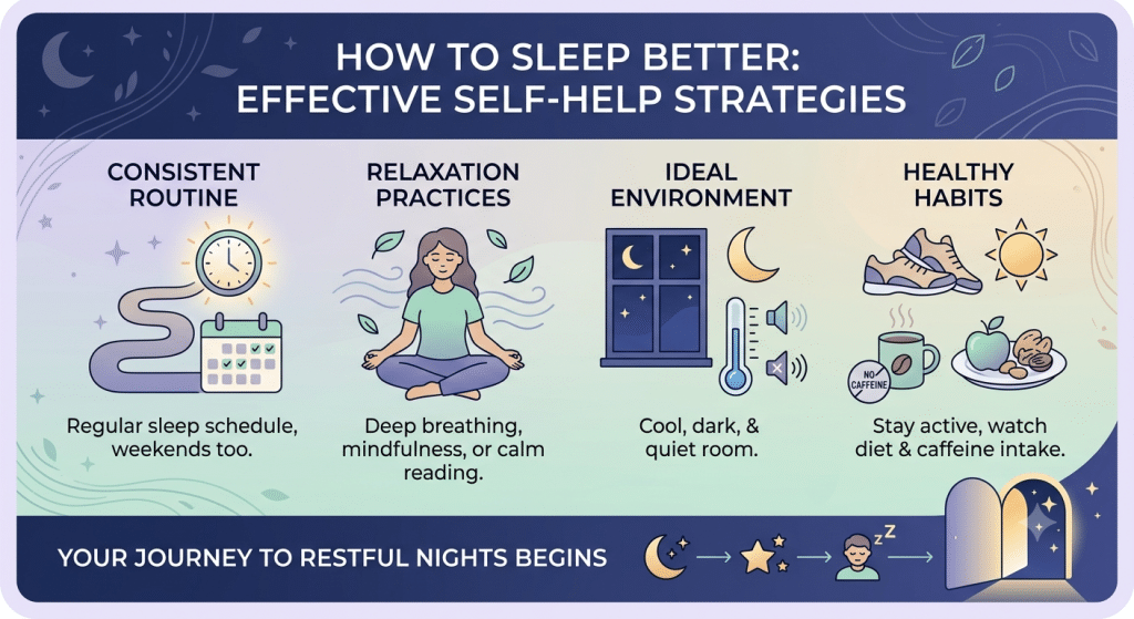 How to Sleep Better: Effective Self-Help Strategies